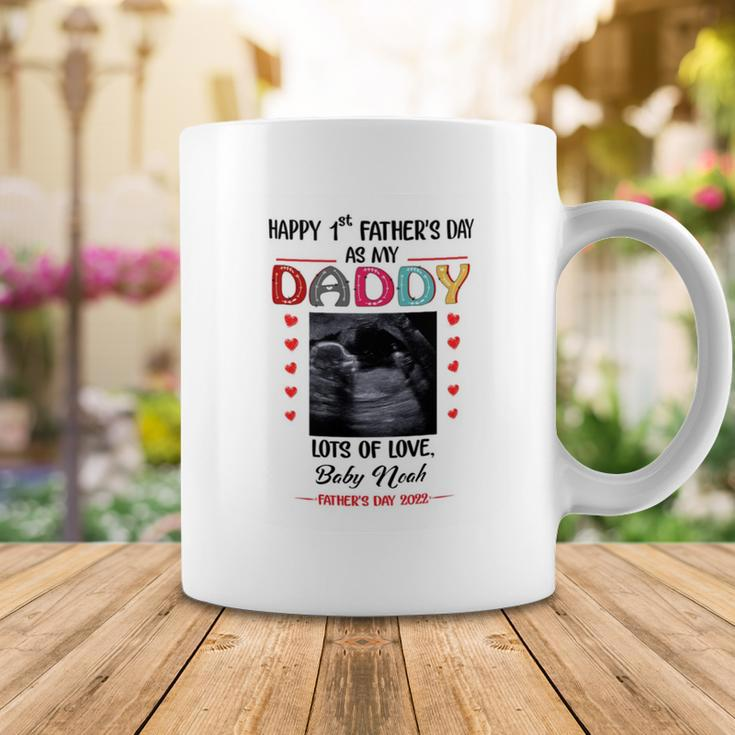 Personalized Happy 1St Fathers Day As My Daddy Mug Coffee Mug Unique Gifts