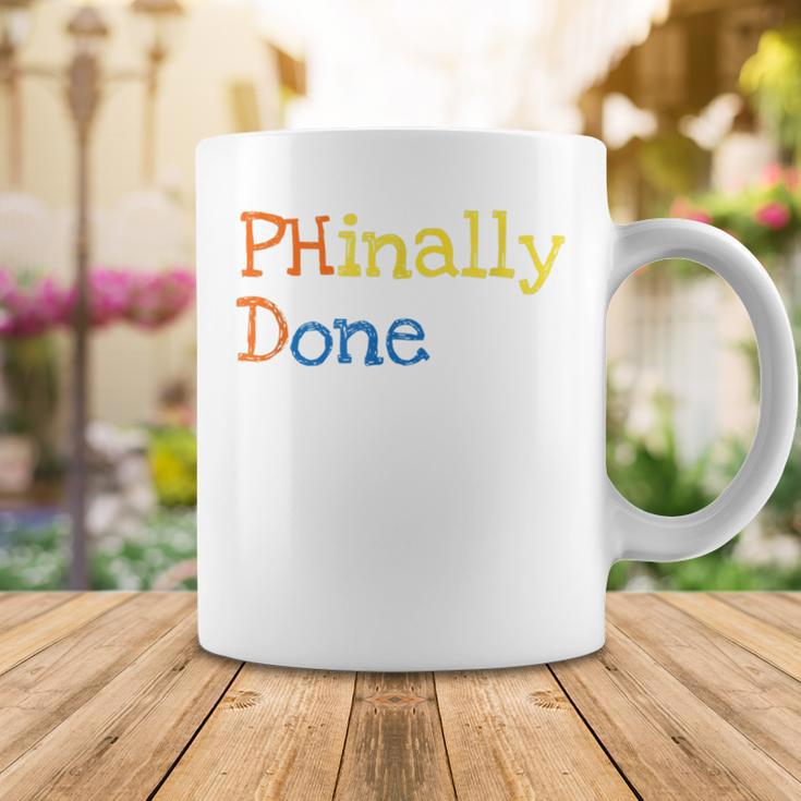 Phinally Done Coffee Mug Funny Gifts