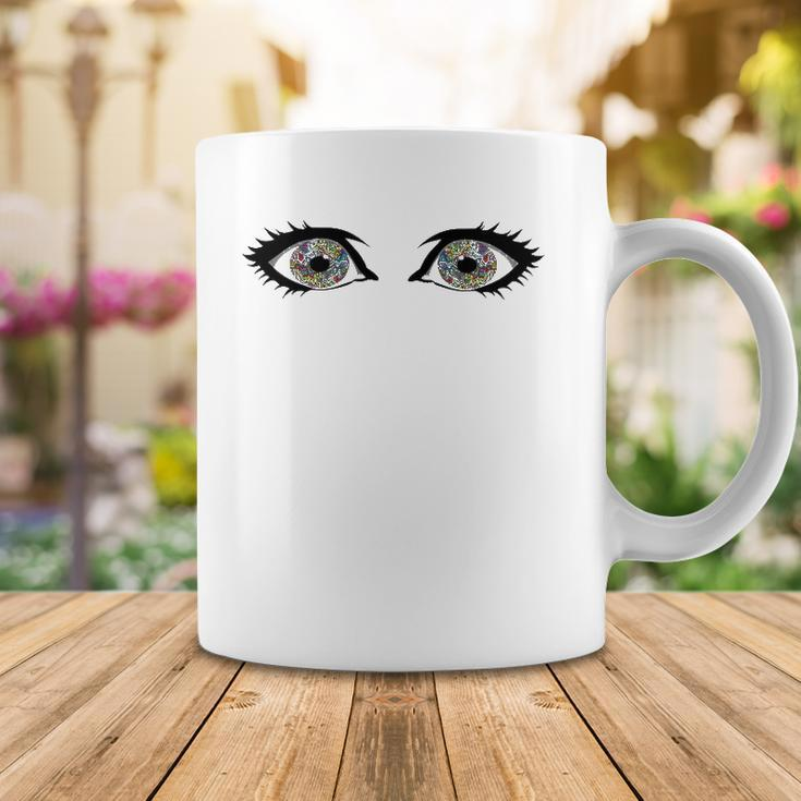 Psychedelic Eyeball Trippy Eyes Coffee Mug Unique Gifts