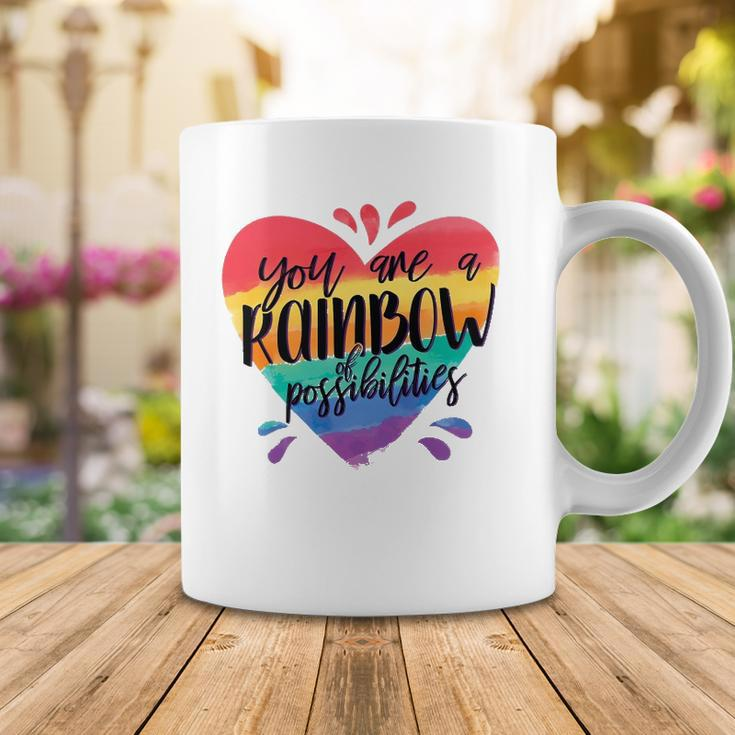 Rainbow Teacher - You Are A Rainbow Of Possibilities Coffee Mug Unique Gifts