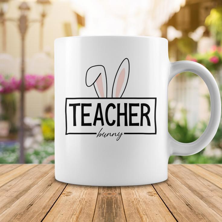 Teacher Bunny Easter Coffee Mug Funny Gifts