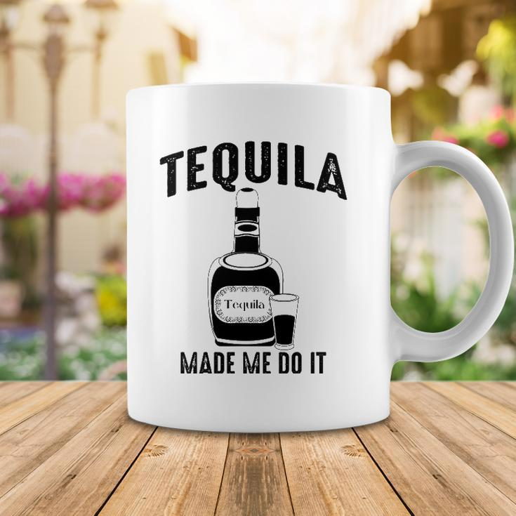 Tequila Made Me Do It Cute Funny Gift Coffee Mug Unique Gifts