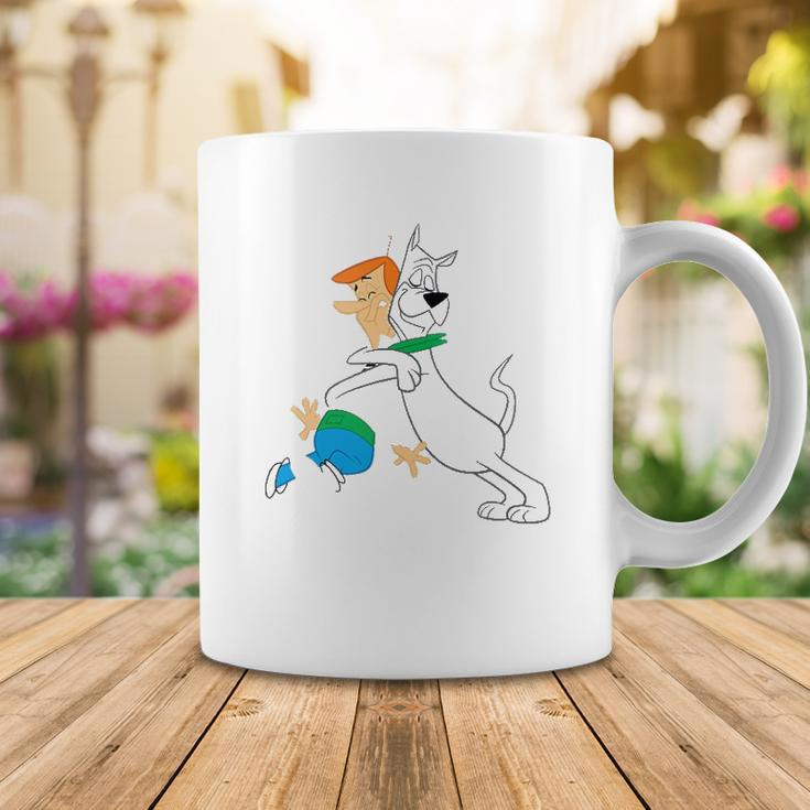 The Jetsons Astro Hugging George Coffee Mug Unique Gifts