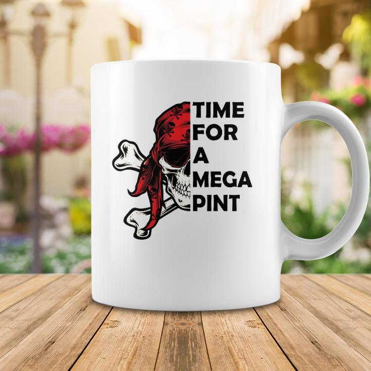 Time For A Mega Pint Funny Sarcastic Saying Coffee Mug Unique Gifts