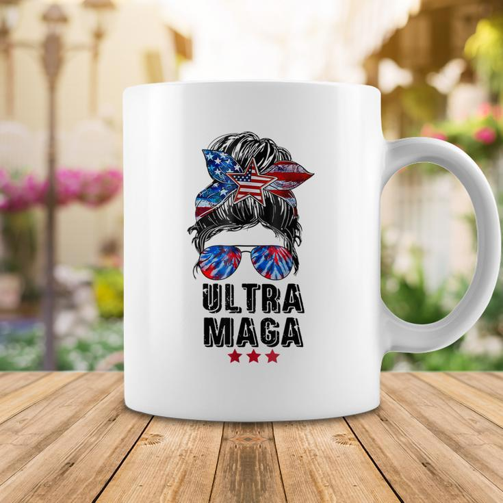 Ultra Mega Messy Bun 2022 Proud Ultra-Maga We The People Coffee Mug Unique Gifts