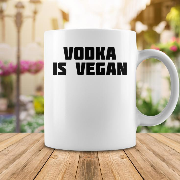 Vodka Is Vegan | Funny Drink Alcohol Coffee Mug Unique Gifts