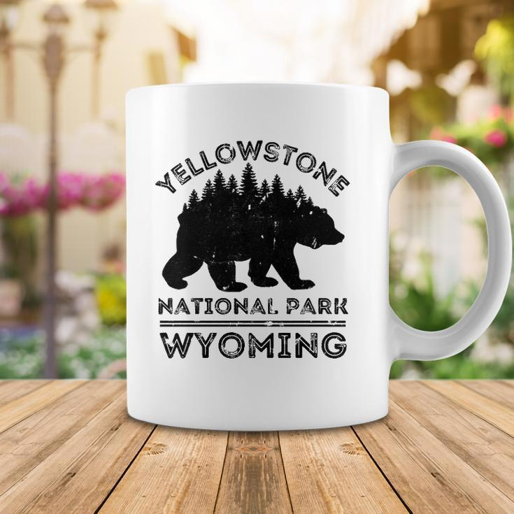 Yellowstone National Park Wyoming Bear Nature Hiking Coffee Mug Unique Gifts