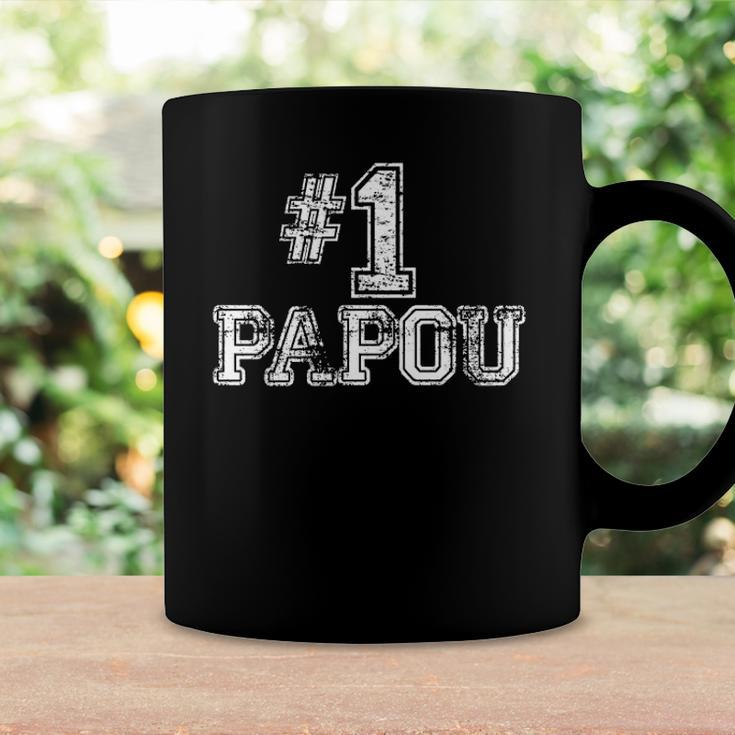 1 Papou Number One Sports Fathers Day Gift Coffee Mug Gifts ideas