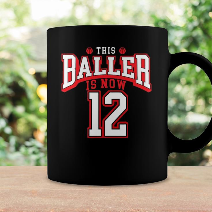 12Th Birthday Basketball Lover 12 Years Old Bday Coffee Mug Gifts ideas