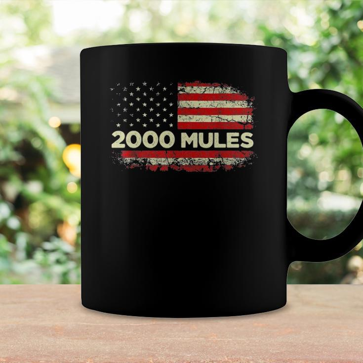 2000 Mules Pro Trump 2024 American Flag Coffee Mug Gifts ideas
