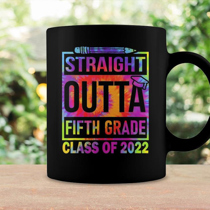 2022 Graduation Tiedye Straight Outta 5Th Fifth Grade Coffee Mug Gifts ideas