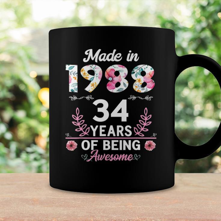 34 Years Old Gifts 34Th Birthday Born In 1988 Women Girls Coffee Mug Gifts ideas
