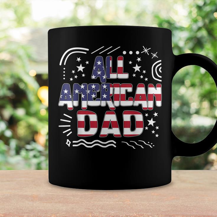4Th Of July All American Dad Father Independence Day Freedom Coffee Mug Gifts ideas