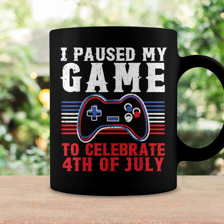 4Th Of July Gamer I Paused My Game To Celebrate 4Th Of July Coffee Mug Gifts ideas
