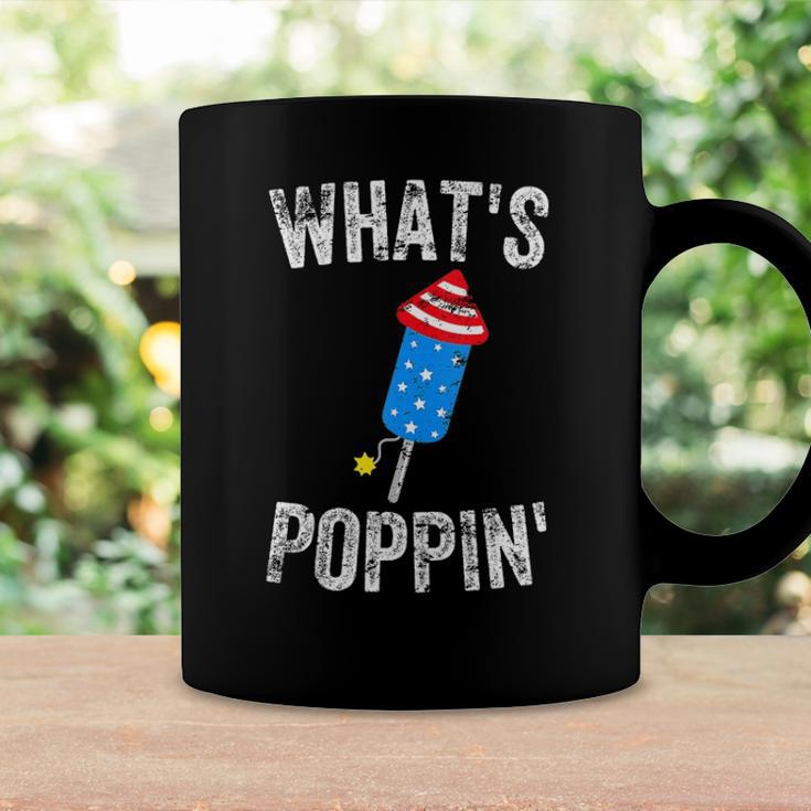 4Th Of July Summer Whats Poppin Funny Firework Coffee Mug Gifts ideas