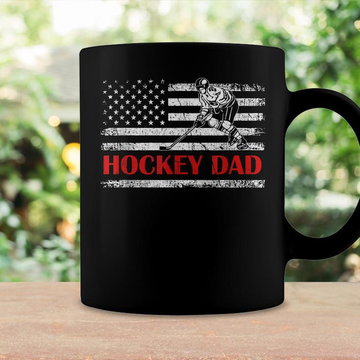 4Th Of July Us Flag Hockey Dad Gift For Fathers Day Coffee Mug Gifts ideas