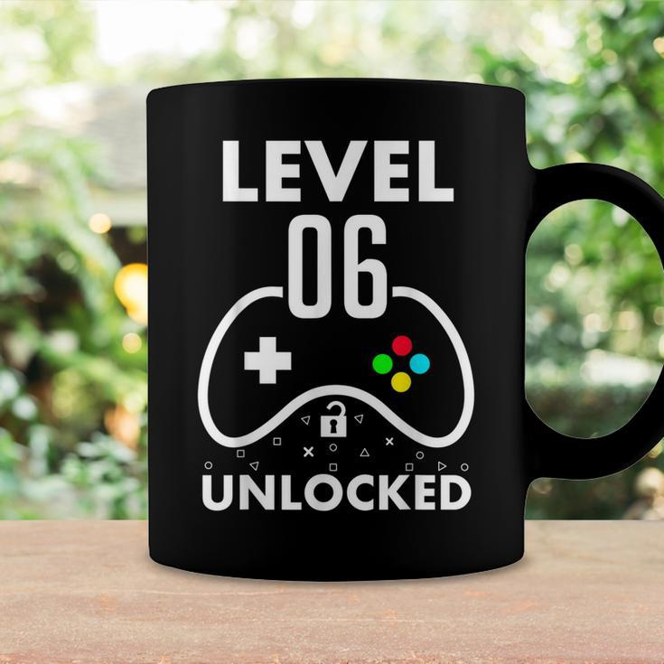 6Th Birthday Level 6 Unlocked Video Gamer Birthday Coffee Mug Gifts ideas