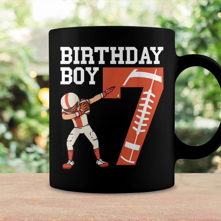 7 Years Old Boy Football Player 7Th Football Birthday Boys Coffee Mug Gifts ideas
