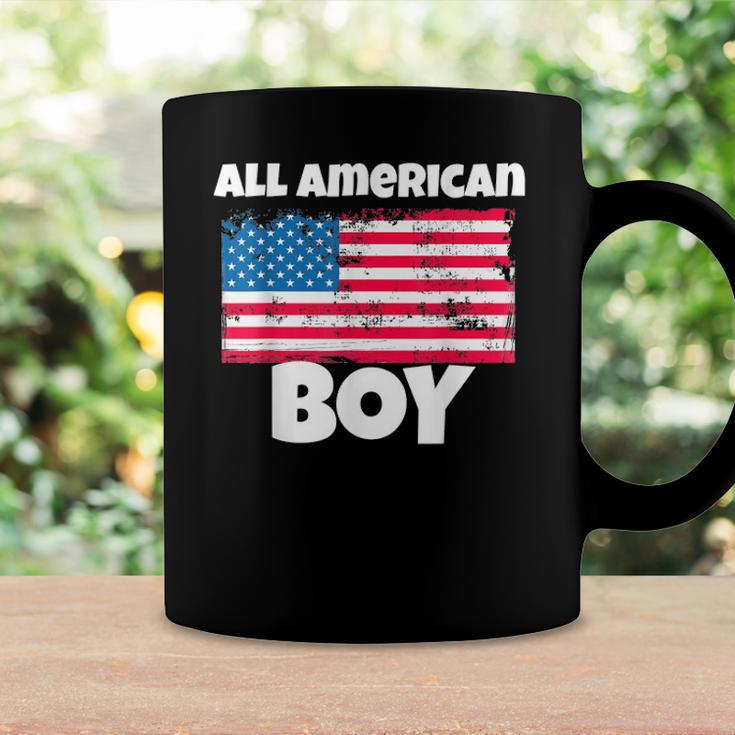 All American Boy Usa Flag Distressed 4Th Of July Coffee Mug Gifts ideas