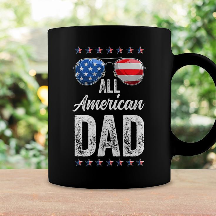 All American Dad 4Th Of July Fathers Day Men Daddy Dad Coffee Mug Gifts ideas