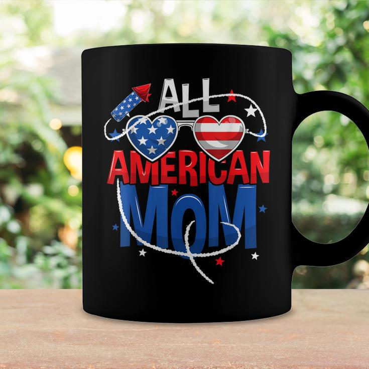 All American Mom 4Th Of July Mothers Women Mommy Family Coffee Mug Gifts ideas