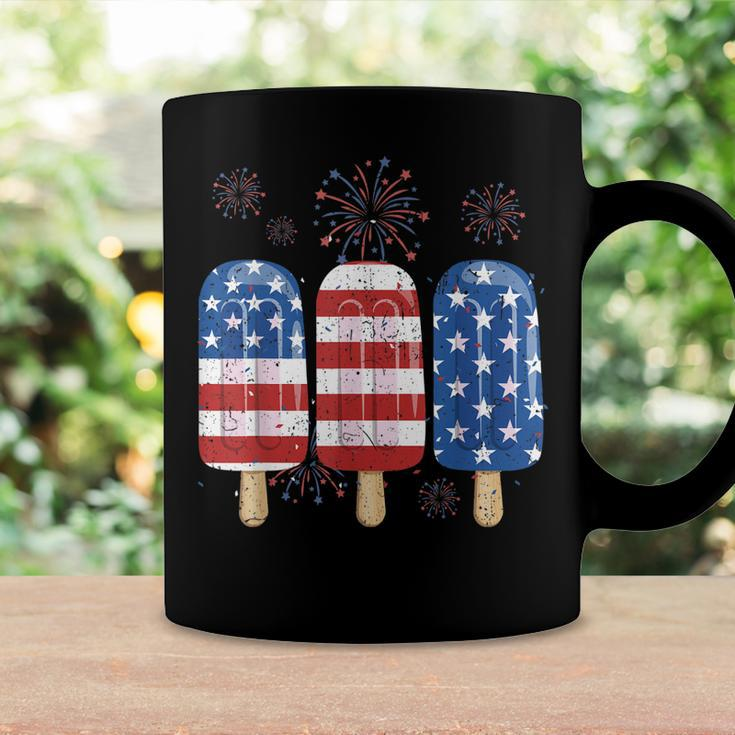 America 4Th Of July Popsicle Ice Cream Us Flag Patriotic Coffee Mug Gifts ideas