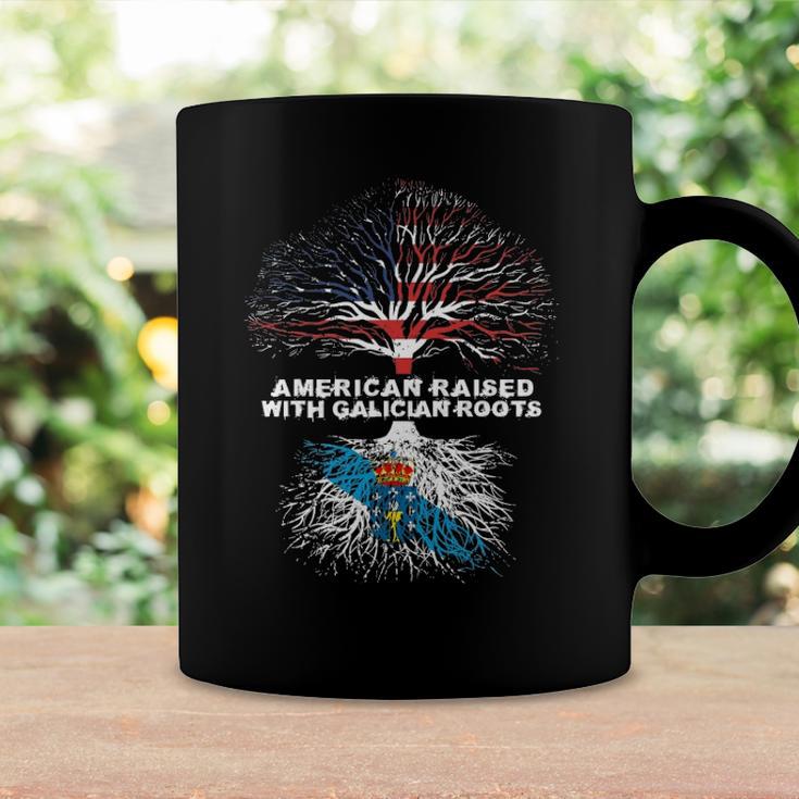 American Raised With Galician Roots Galicia Coffee Mug | Mazezy