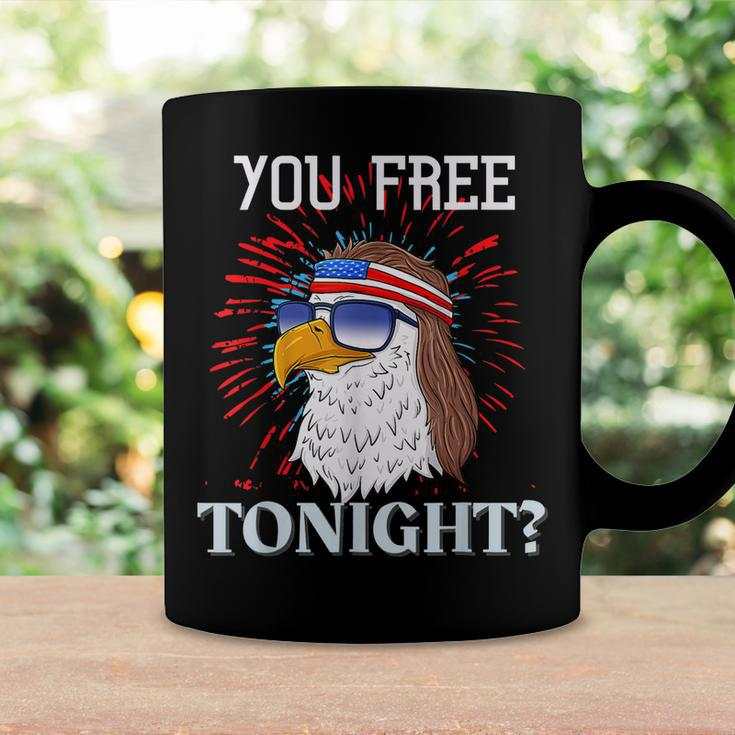 Are You Free Tonight 4Th Of July American Bald Eagle Coffee Mug Gifts ideas