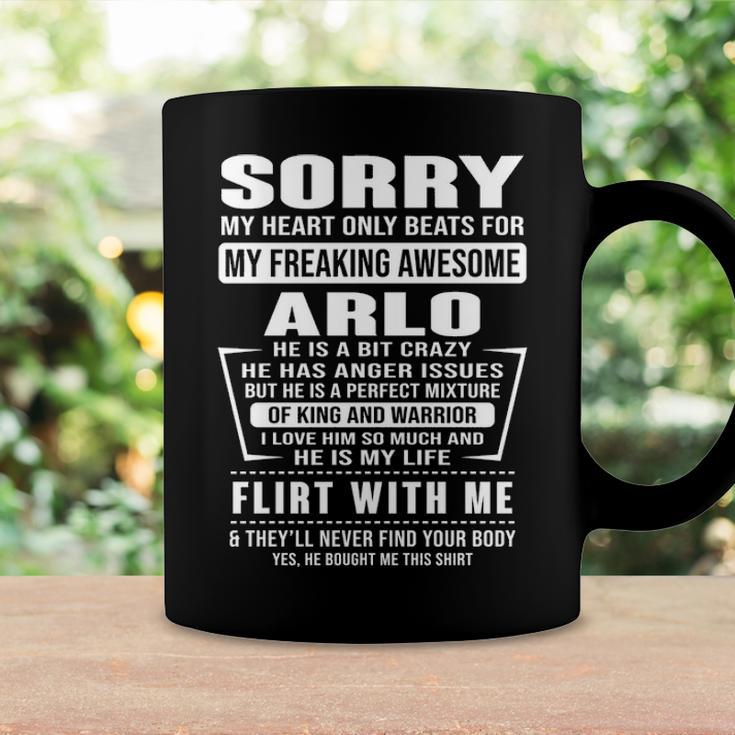Arlo Name Gift Sorry My Heart Only Beats For Arlo Coffee Mug Gifts ideas