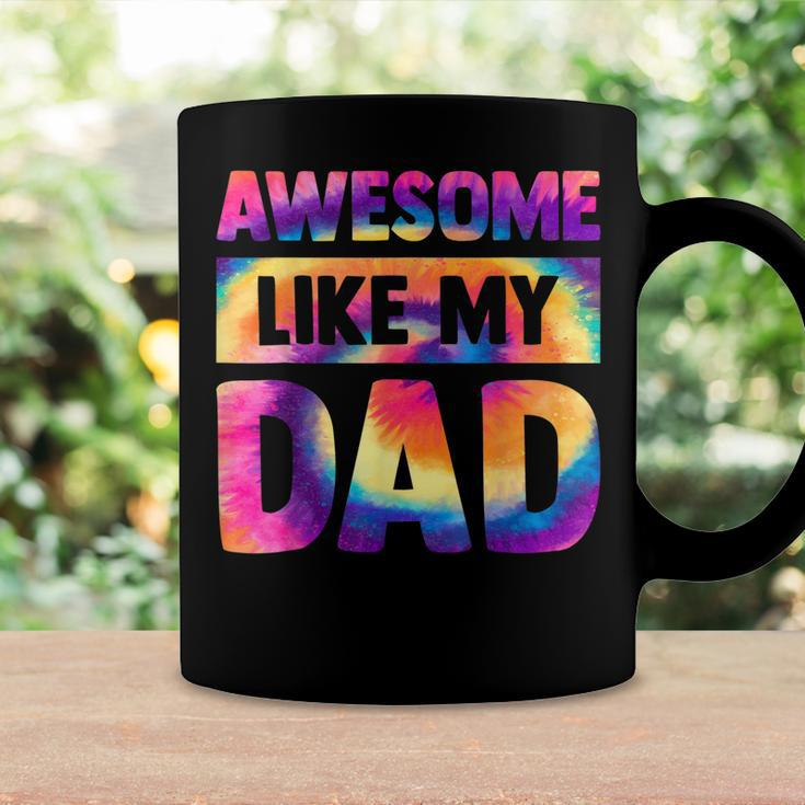 Awesome Like My Dad Matching Fathers Day Family Kids Tie Dye V2 Coffee Mug Gifts ideas