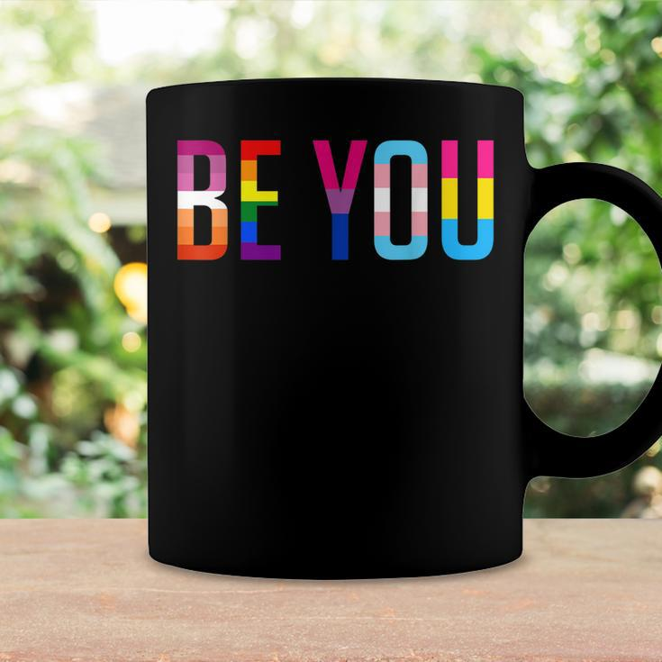 Be You Lgbt Flag Gay Pride Month Transgender Rainbow Lesbian Coffee Mug Gifts ideas