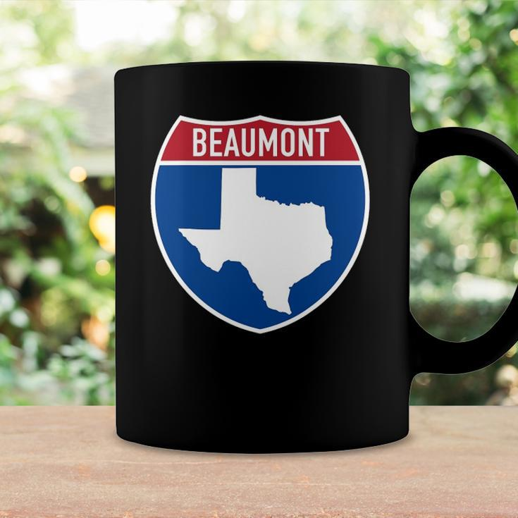 Beaumont Texas Tx Interstate Highway Vacation Souvenir Coffee Mug Gifts ideas