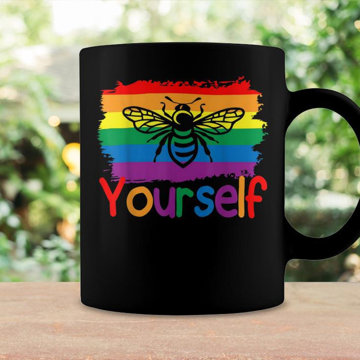 Bee Bee Bee Yourself Butterfly Gay Pride Lgbtq Funny Rainbow Bee Bee V12 Coffee Mug Gifts ideas