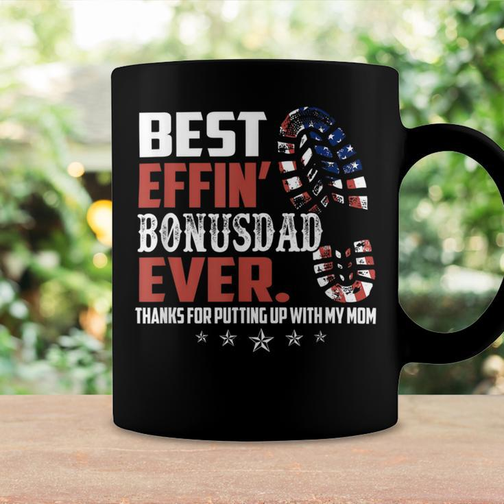 Best Effin Bonusdad Ever Thanks For Putting With My Mom Coffee Mug Gifts ideas