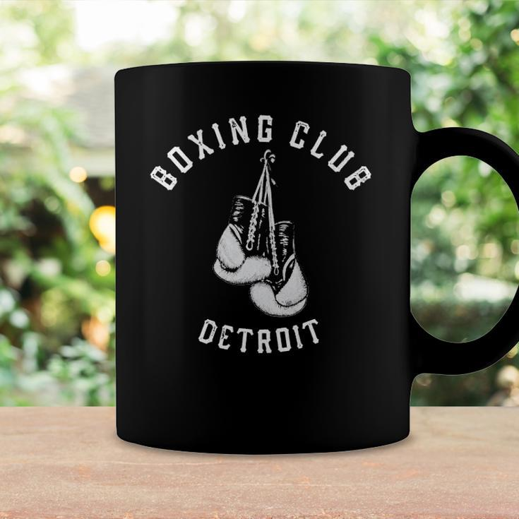 Boxing Club Detroit Distressed Gloves Coffee Mug Gifts ideas