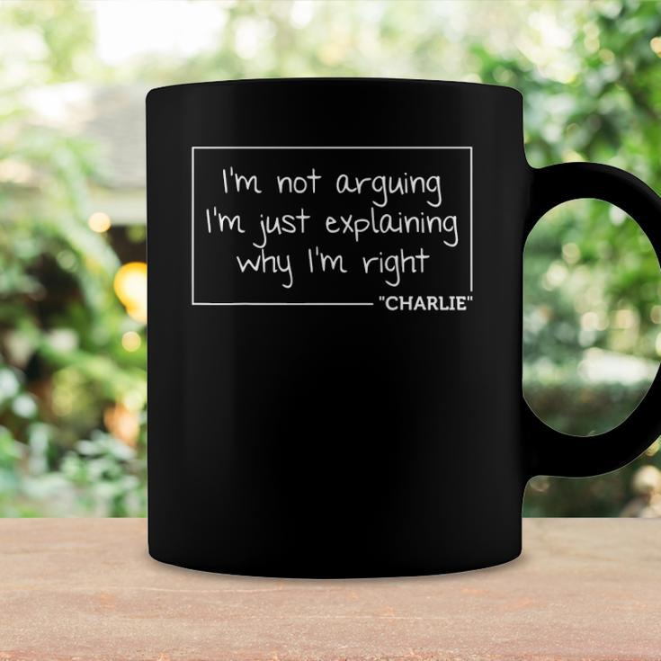 Charlie Gift Quote Personalized Name Funny Birthday Joke Coffee Mug Gifts ideas