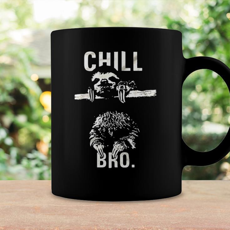 Chill Bro Cool Sloth On Tree Coffee Mug Gifts ideas