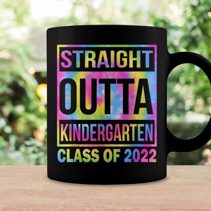 Class Of 2022 Straight Outta Kindergarten Graduation Tie Dye Coffee Mug Gifts ideas