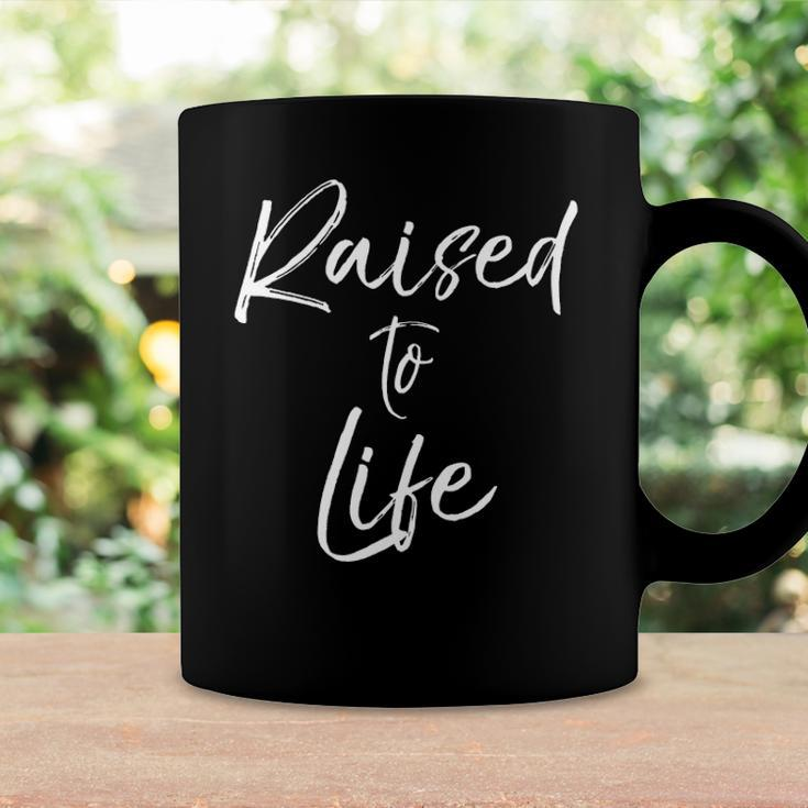 Cute Christian Baptism Gift For New Believers Raised To Life Coffee Mug Gifts ideas