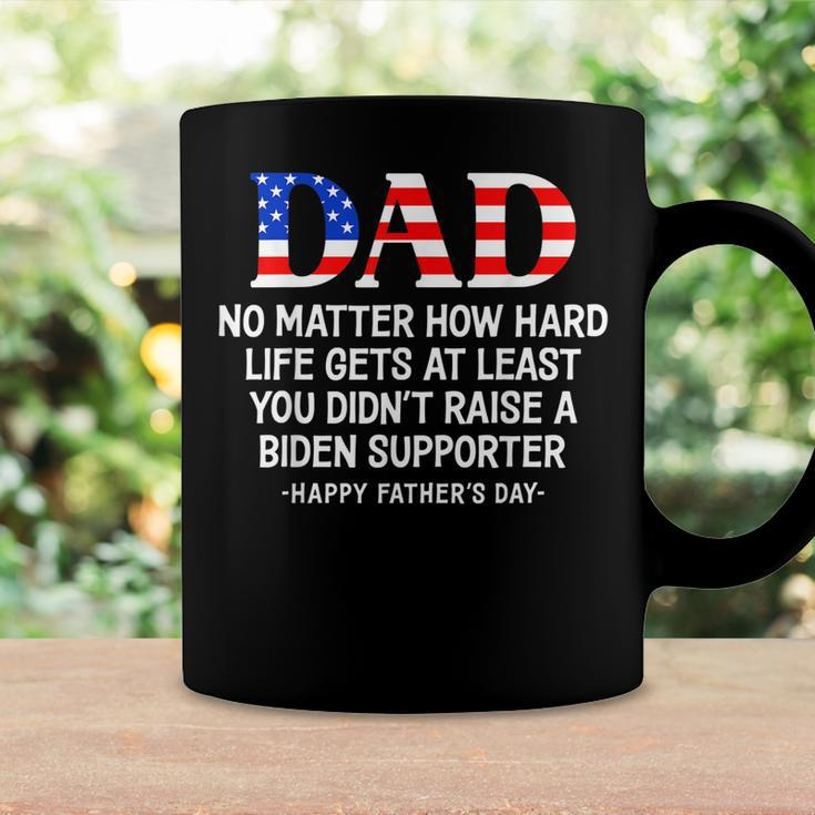 Dad Fathers Day At Least You Didnt Raise A Biden Supporter Coffee Mug Gifts ideas
