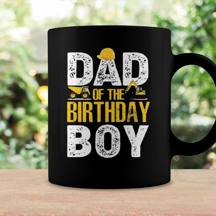 Dad Of The Bday Boy Construction Bday Party Hat Men Coffee Mug Gifts ideas