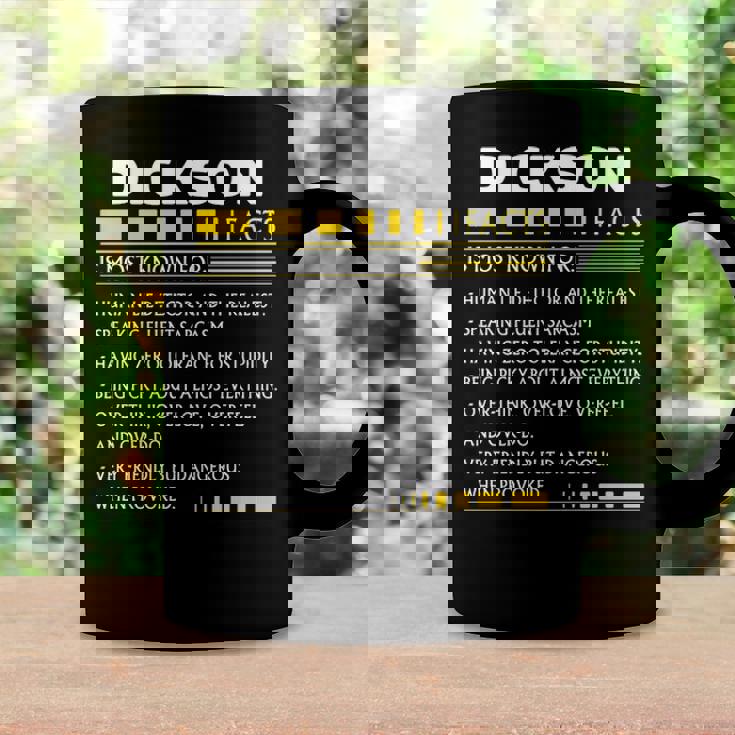 Dickson Name Gift Dickson Facts V2 Coffee Mug Gifts ideas
