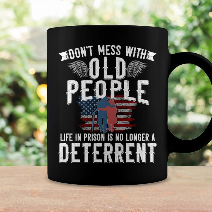 Dont Mess With Old People Life In Prison Senior Citizen Coffee Mug Gifts ideas