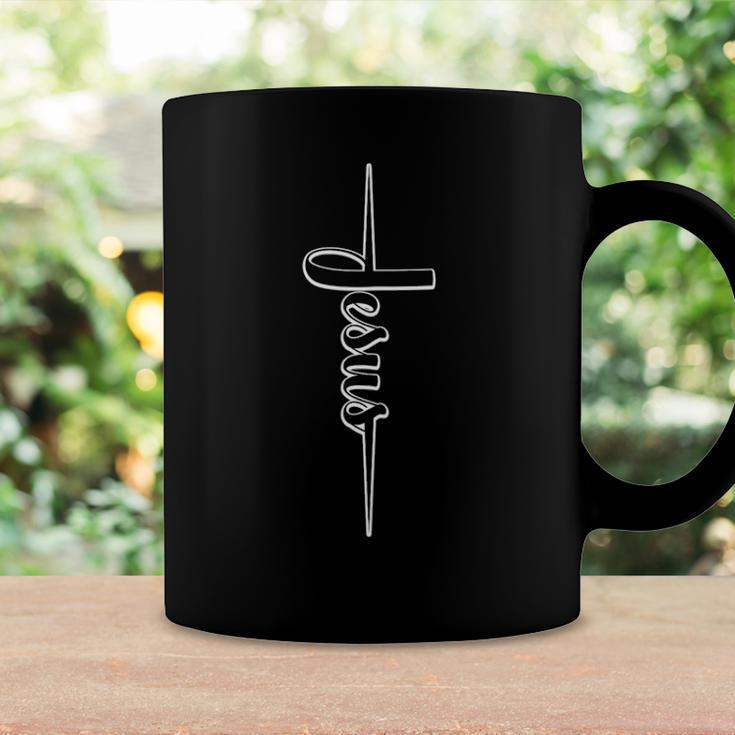 Faith Cross Jesus Believer Christian Coffee Mug Gifts ideas
