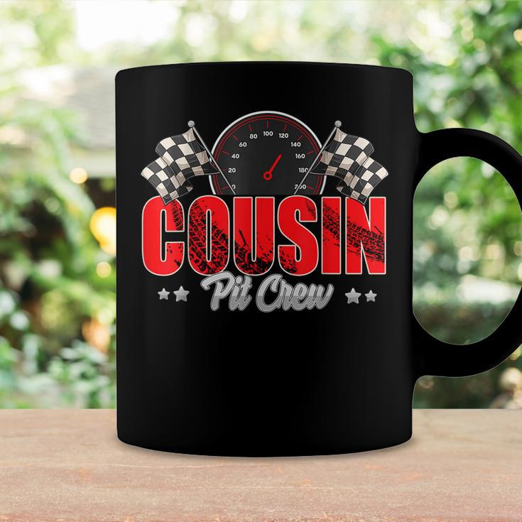 Family Race Car Cousin Pit Crew Birthday Theme Cousin Party Coffee Mug Gifts ideas