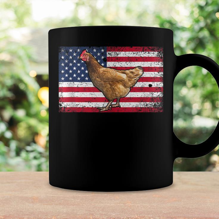 Farmer Dad 4Th Of July Patriotic Chicken Daddy V2V3 Coffee Mug Gifts ideas