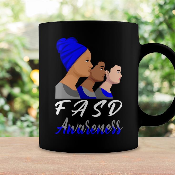 Fasd Awareness Blue And Grey Women Fetal Alcohol Spectrum Disorder Fetal Alcohol Spectrum Disorder Awareness Coffee Mug Gifts ideas