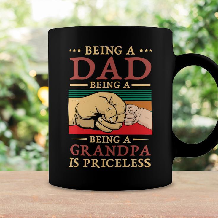 Father Grandpa Being A Dad Is An Honor Being A Grandpa Is Priceless114 Family Dad Coffee Mug Gifts ideas