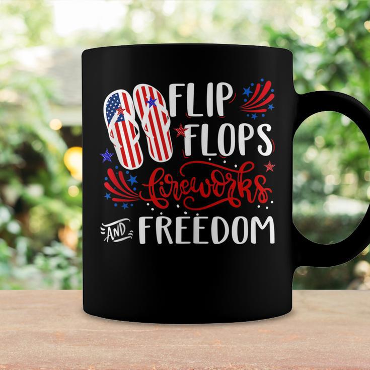 Flip Flops Fireworks And Freedom 4Th Of July V2 Coffee Mug Gifts ideas
