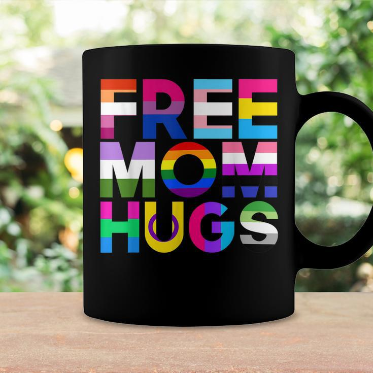 Free Mom Hugs Rainbow Lgbtq Lgbt Pride Month Coffee Mug Gifts ideas